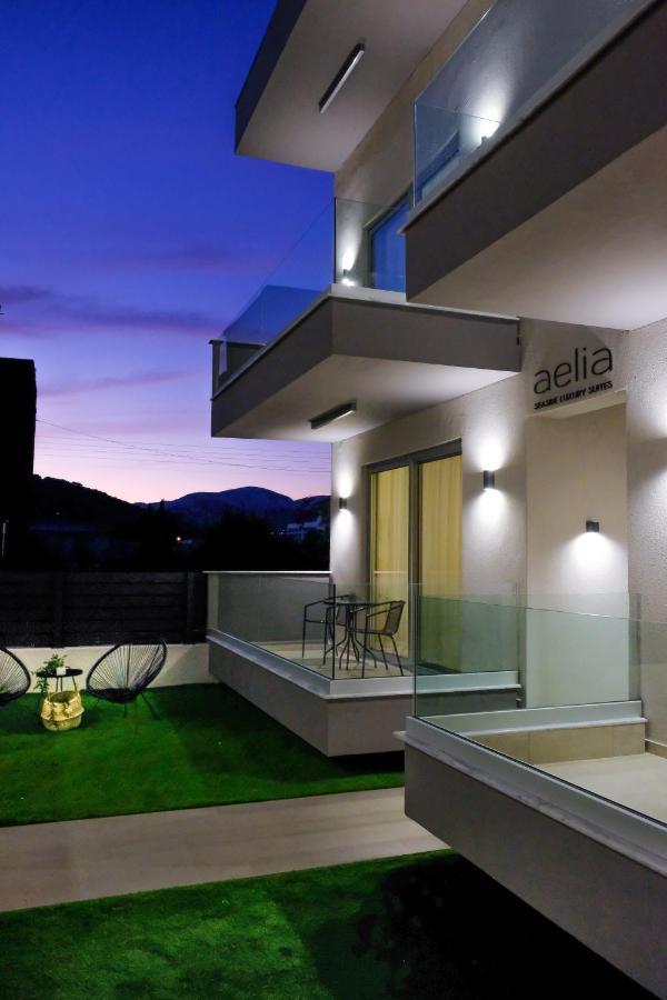 Aelia Seaside Luxury Suites Νέα Καρβάλη Εξωτερικό φωτογραφία